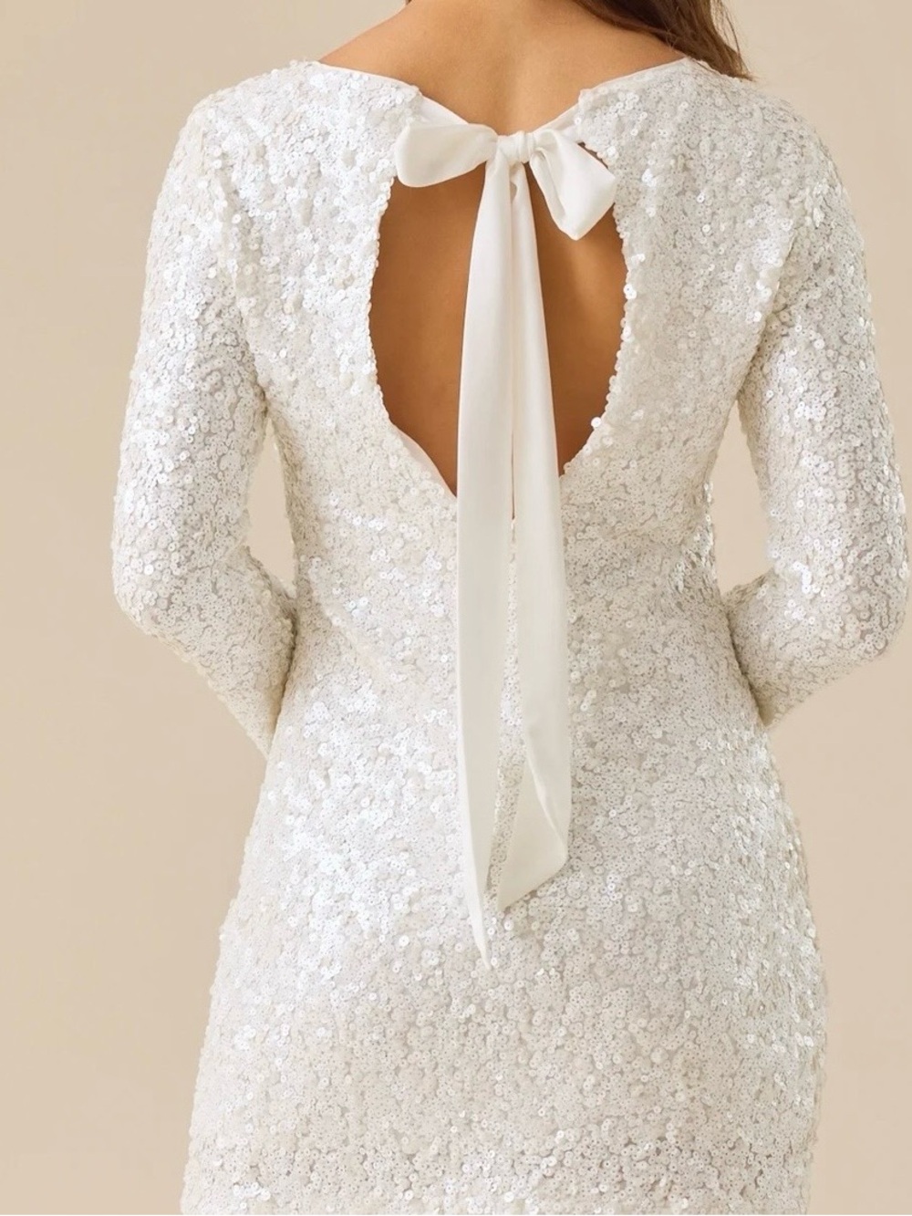 NEW Altar’d State White Sequin Mini Dress Size Medium Available NWT